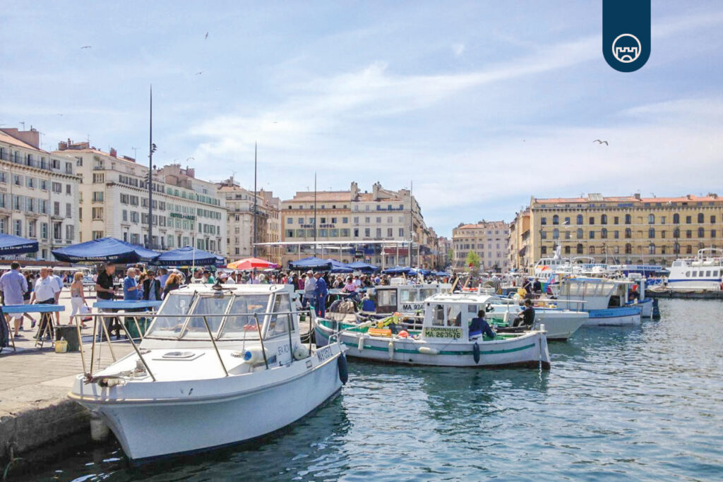 Vieux-Port de Marseille – vue emblématique depuis le 1er arrondissement