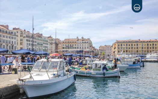 Vieux-Port de Marseille – vue emblématique depuis le 1er arrondissement