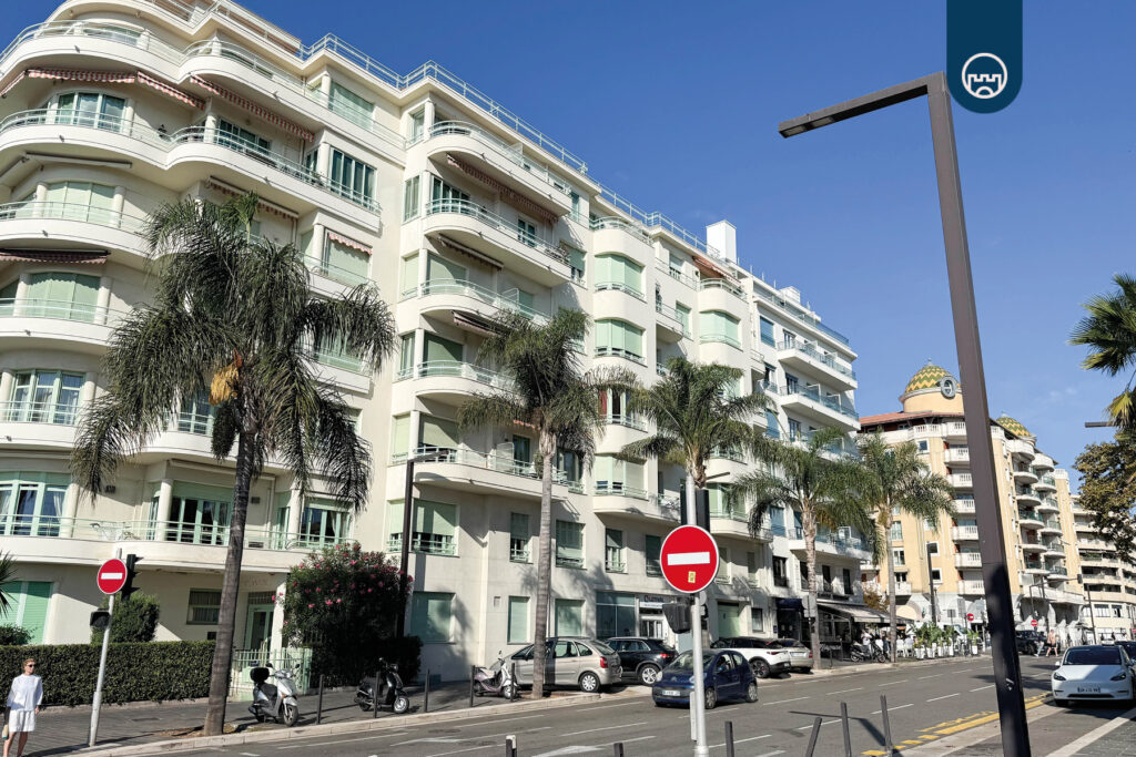 Immeubles et architecture du quartier Magnan à Nice – mix Belle Époque et résidences récentes