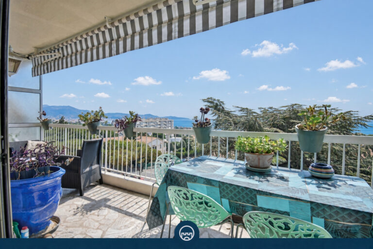 Nice Fabron Napoléon III, 3 pièces 85 m², sud